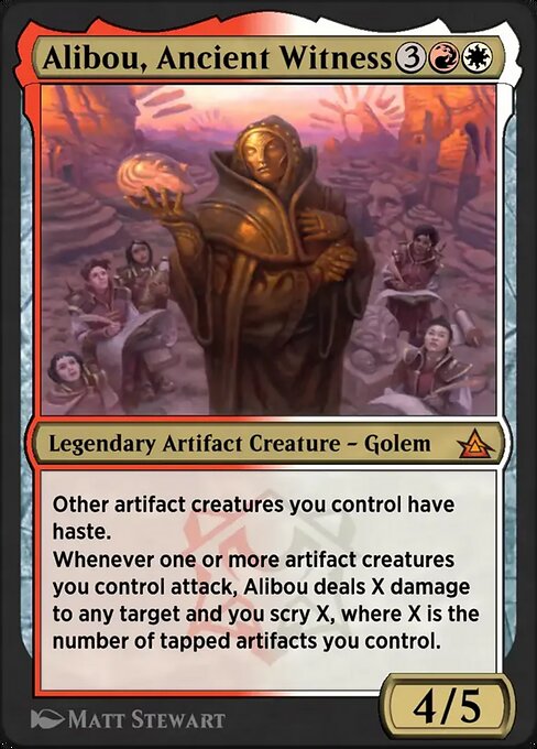 Alibou, Ancient Witness — art by Matt Stewart