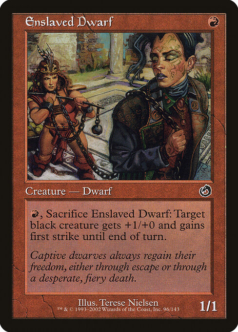 Enslaved Dwarf — art by Terese Nielsen