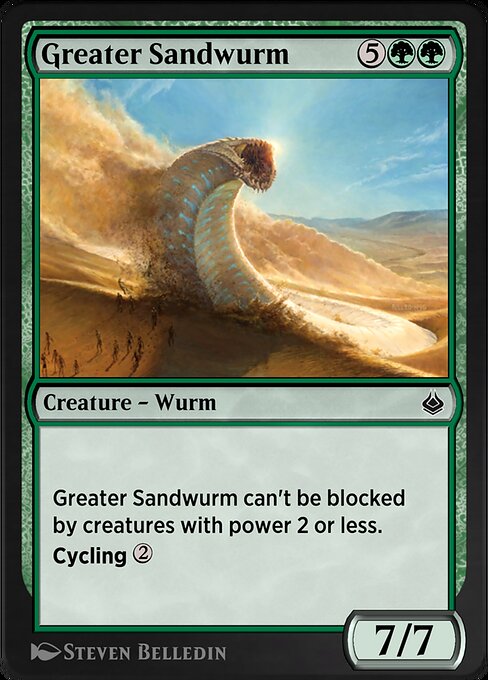 Greater Sandwurm — art by Steven Belledin