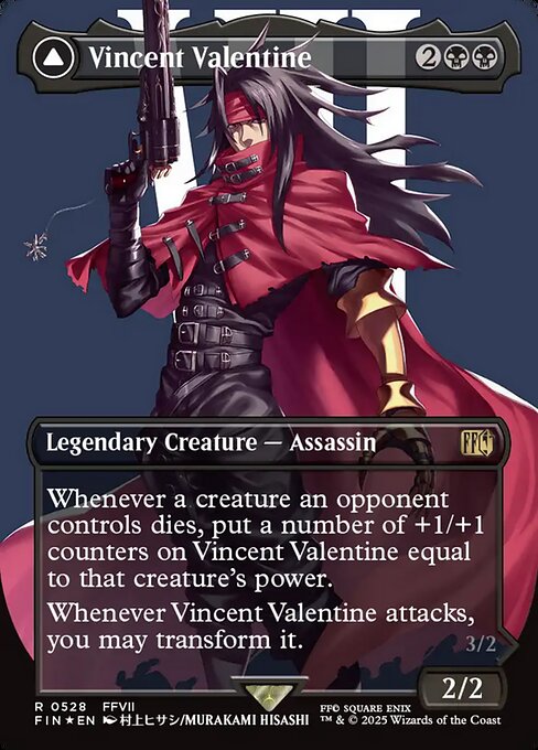 Vincent Valentine // Galian Beast — art by Murakami Hisashi