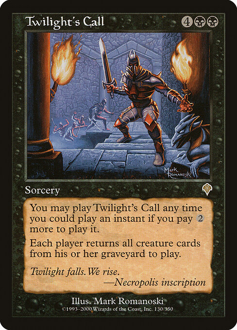 Twilight's Call — art by Mark Romanoski