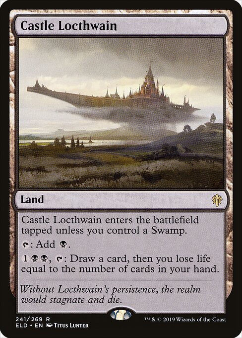 Castle Locthwain — art by Titus Lunter