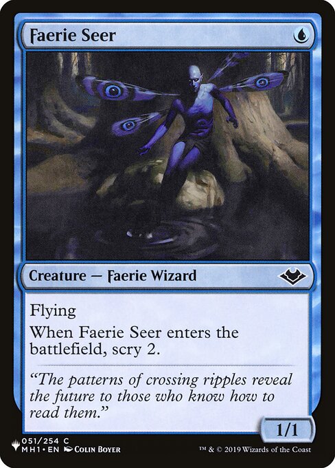 Faerie Seer — art by Colin Boyer