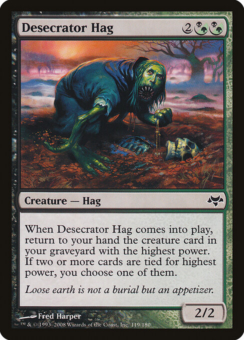 Desecrator Hag — art by Fred Harper