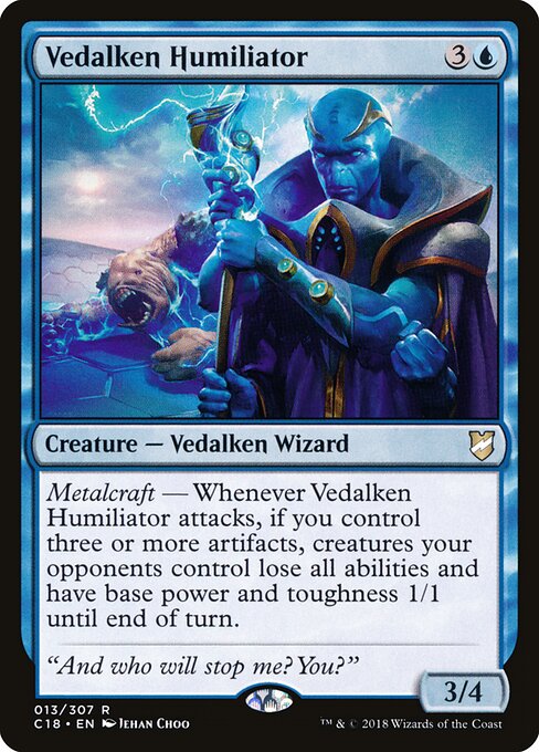 Vedalken Humiliator — art by Jehan Choo