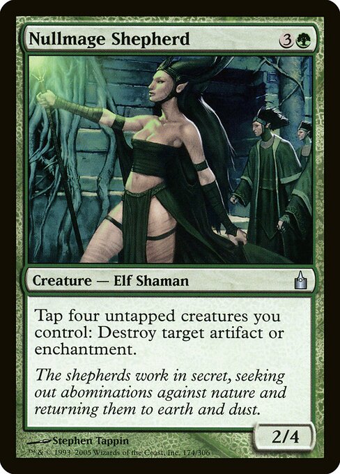Nullmage Shepherd — art by Stephen Tappin