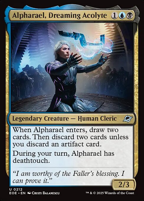 Alpharael, Dreaming Acolyte — art by Cristi Balanescu