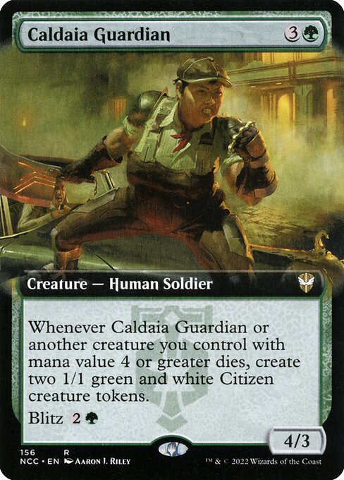 Caldaia Guardian — art by Aaron J. Riley