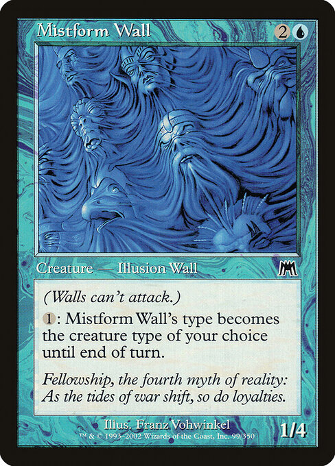 Mistform Wall — art by Franz Vohwinkel