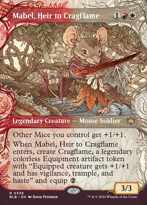 Mabel, Heir to Cragflame — art by David Petersen