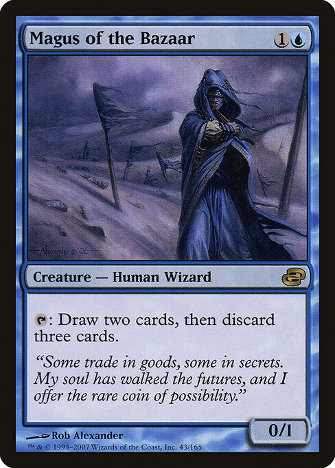 Magus of the Bazaar — art by Rob Alexander