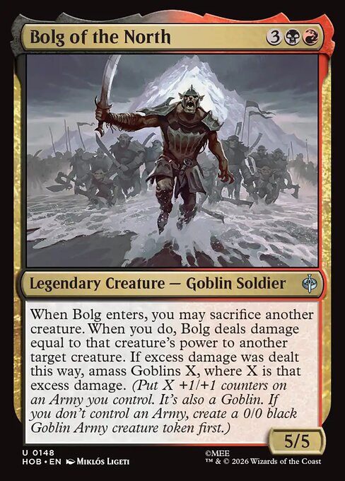 Bolg of the North — art by Miklós Ligeti