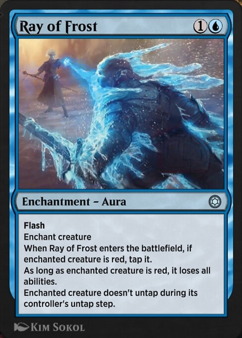 Ray of Frost — art by Kim Sokol