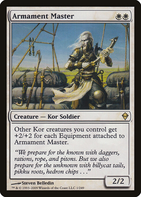 Armament Master — art by Steven Belledin