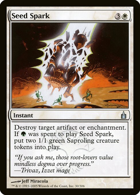 Seed Spark — art by Jeff Miracola