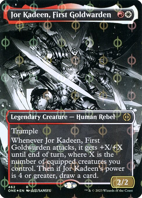 Jor Kadeen, First Goldwarden — art by Sansyu