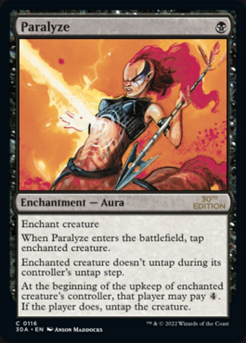 Paralyze — art by Anson Maddocks
