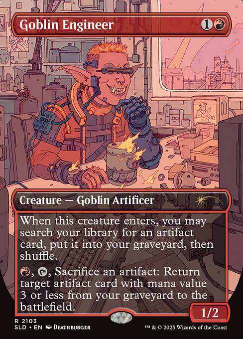 Goblin Engineer — art by Deathburger