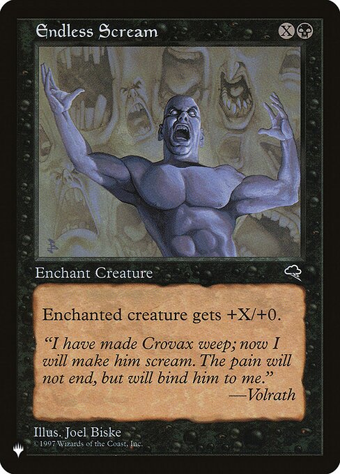 Endless Scream — art by Joel Biske