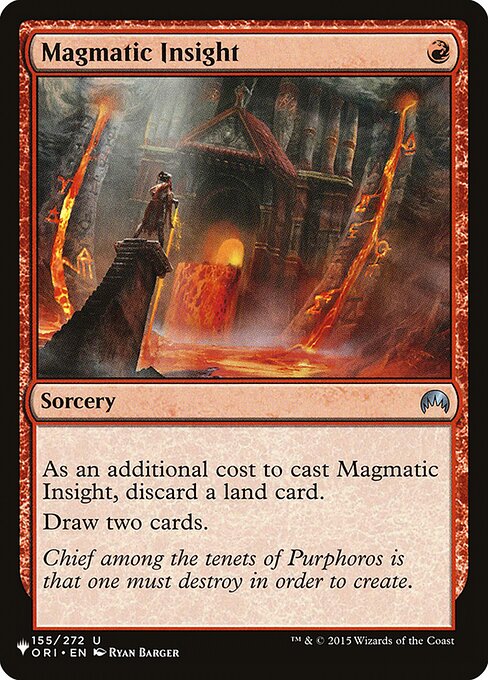 Magmatic Insight — art by Ryan Barger