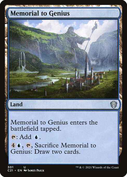 Memorial to Genius — art by James Paick