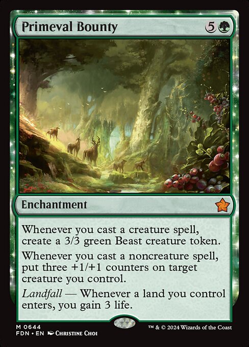 Primeval Bounty — art by Christine Choi