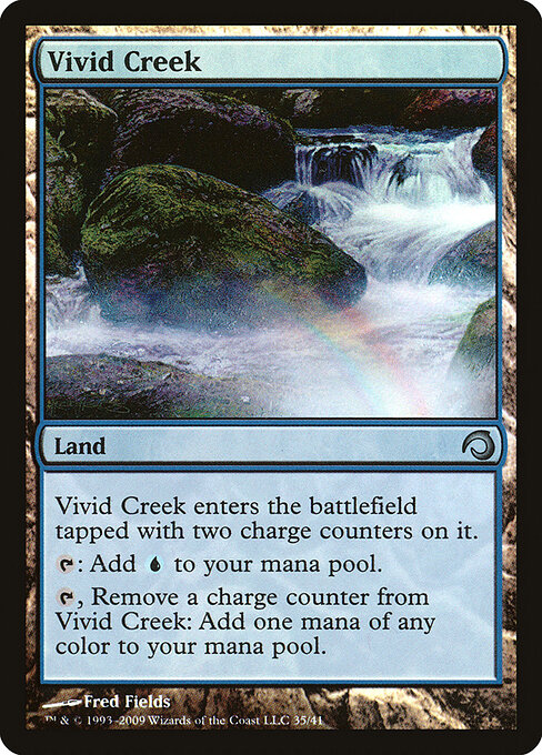 Vivid Creek — art by Fred Fields