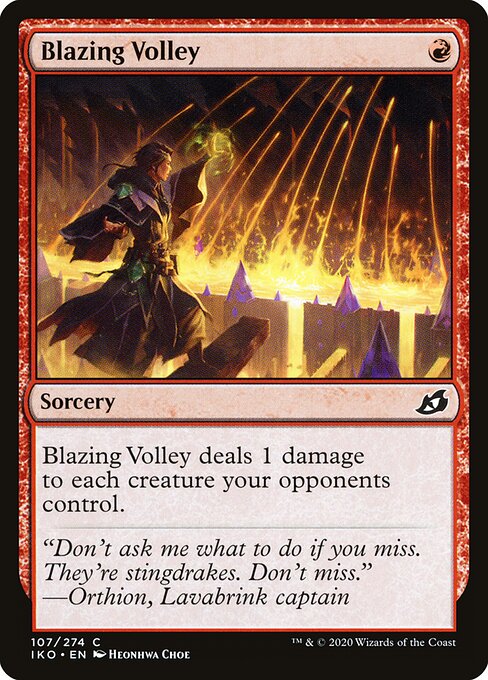 Blazing Volley — art by Heonhwa