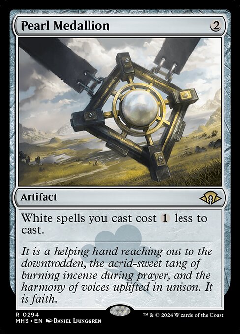 Pearl Medallion — art by Daniel Ljunggren