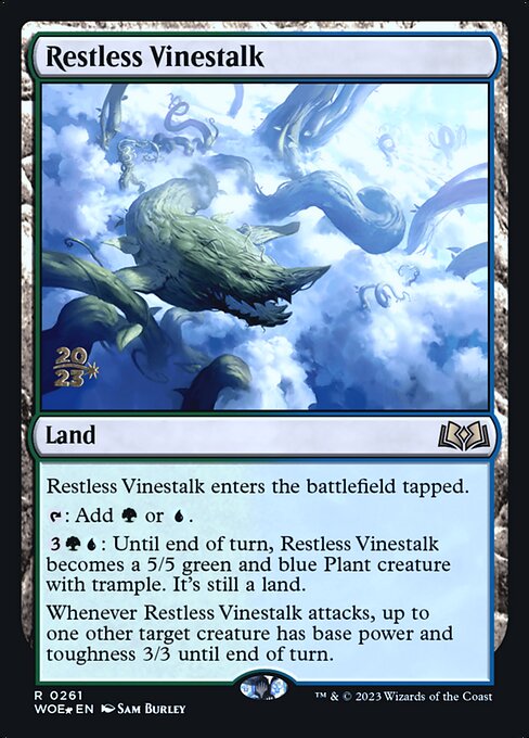 Restless Vinestalk — art by Sam Burley