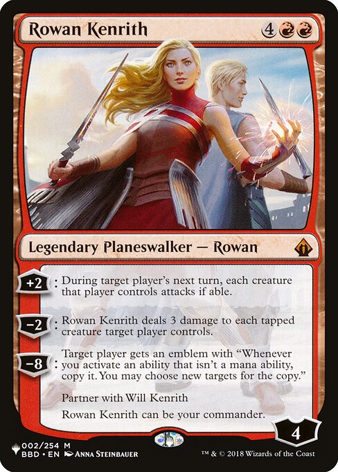 Rowan Kenrith — art by Anna Steinbauer