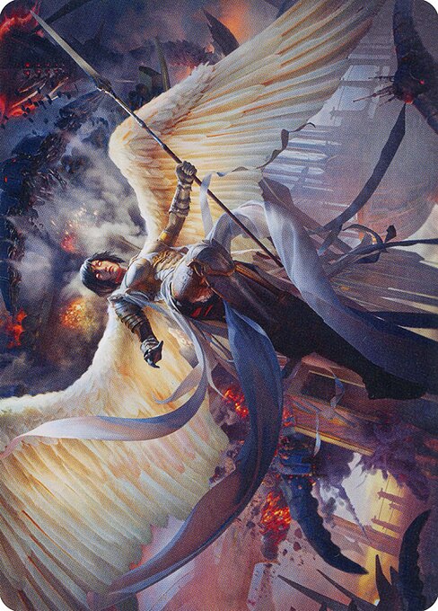 Serra Faithkeeper // Serra Faithkeeper — art by Denys Tsiperko
