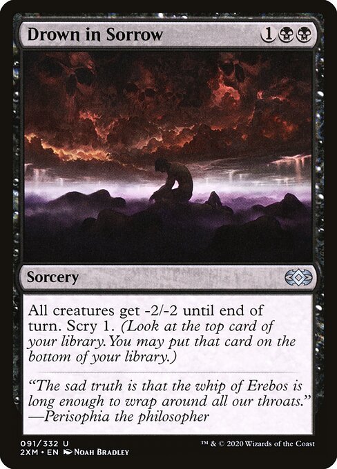 Drown in Sorrow — art by Noah Bradley