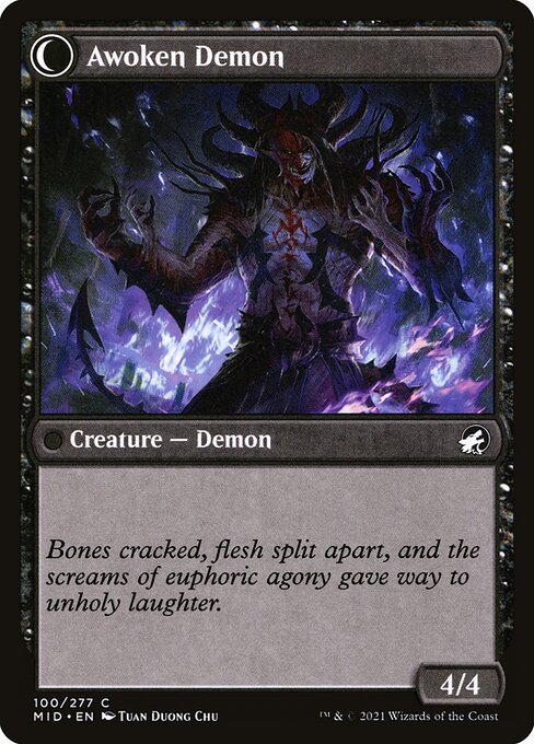 Ecstatic Awakener // Awoken Demon — art by Tuan Duong Chu