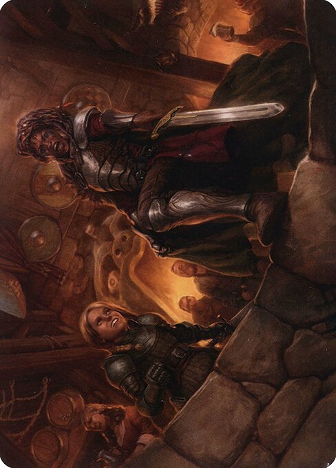 Veteran Dungeoneer // Veteran Dungeoneer — art by Sebastian Giacobino