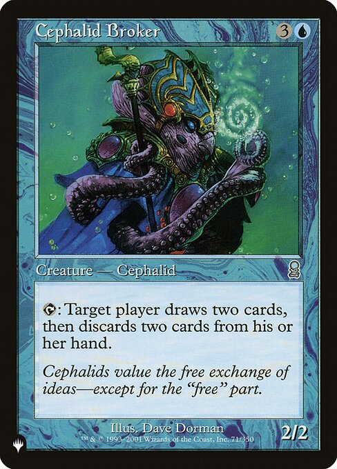 Cephalid Broker — art by Dave Dorman