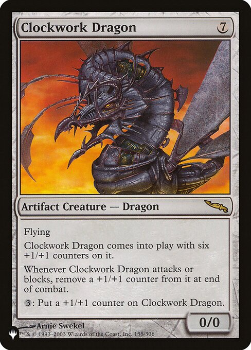 Clockwork Dragon — art by Arnie Swekel