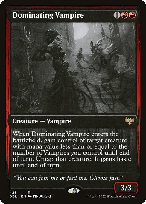 Dominating Vampire — art by PINDURSKI