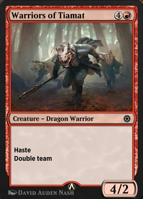 Warriors of Tiamat — art by David Auden Nash