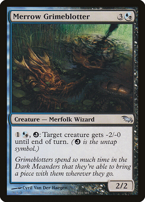 Merrow Grimeblotter — art by Cyril Van Der Haegen