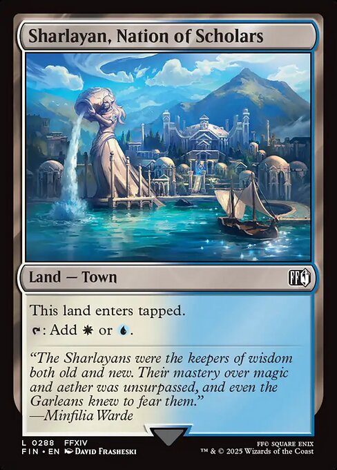 Sharlayan, Nation of Scholars — art by David Frasheski
