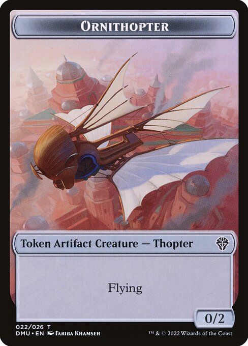Ornithopter — art by Fariba Khamseh