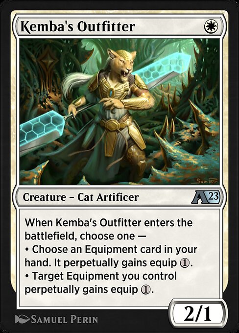 Kemba's Outfitter — art by Samuel Perin