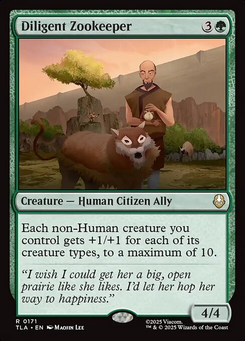 Diligent Zookeeper — art by Maojin Lee