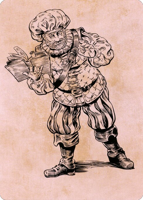 Volo, Itinerant Scholar // Volo, Itinerant Scholar — art by Justine Mara Andersen