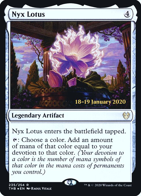 Nyx Lotus — art by Raoul Vitale