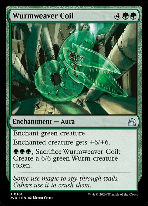 Wurmweaver Coil — art by Mitch Cotie