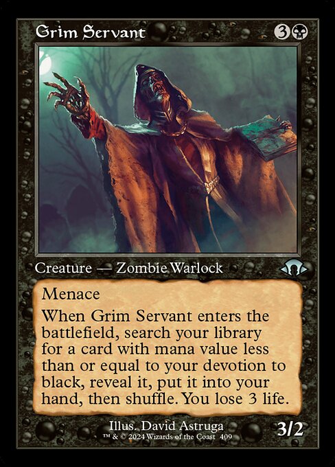 Grim Servant — art by David Astruga