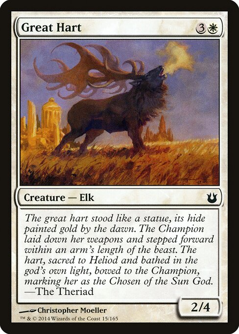 Great Hart — art by Christopher Moeller