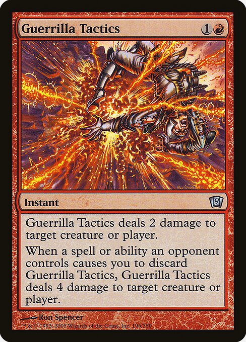 Guerrilla Tactics — art by Ron Spencer